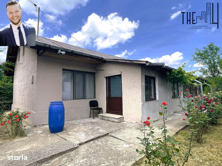 *Casă P+Pod(150 mp + 936 mp Curte)/Centrală proprie/Toate Utilitățile
