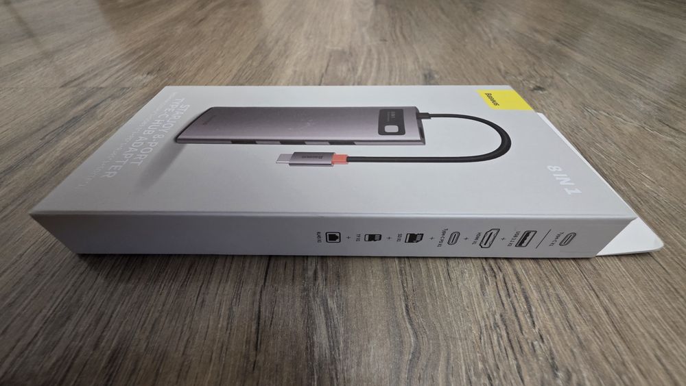 Док-станция Baseus 8-in-1 USB-C 3.1 Hub