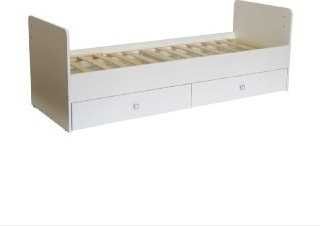 Кровать-манеж трансформер белый