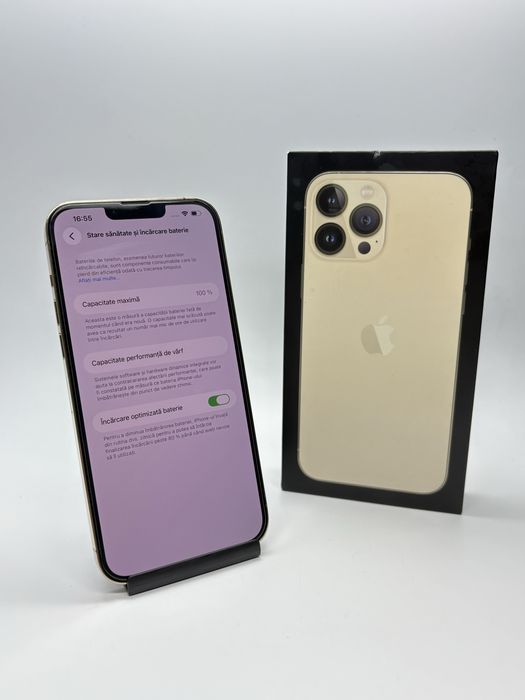iPhone 13 PRO Max - 128Gb GOLD - Baterie 100% + Garantie