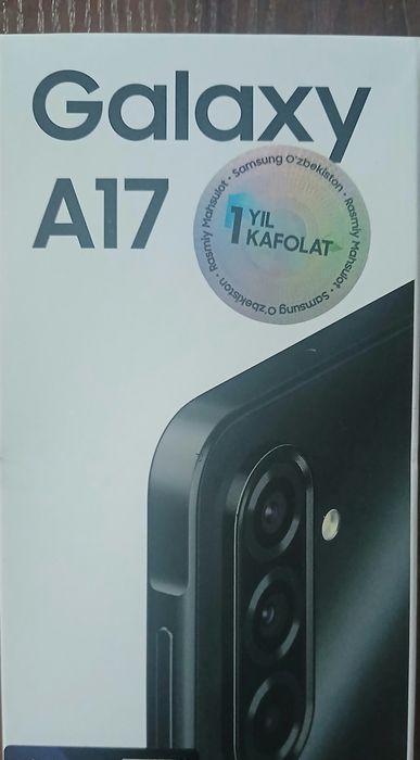 Samsung A17 xotira: 8/256 Gb