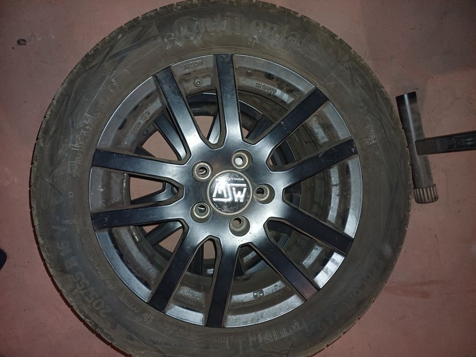 Jante msw 16" anvelope vara Continental