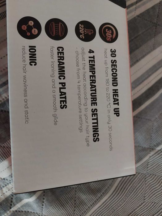 Преса за коса с керамично покритие