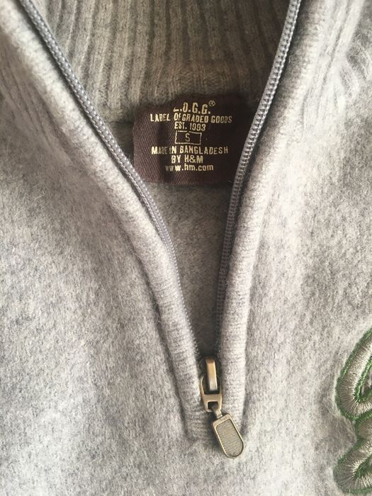 Детски вълнен пуловер с цип