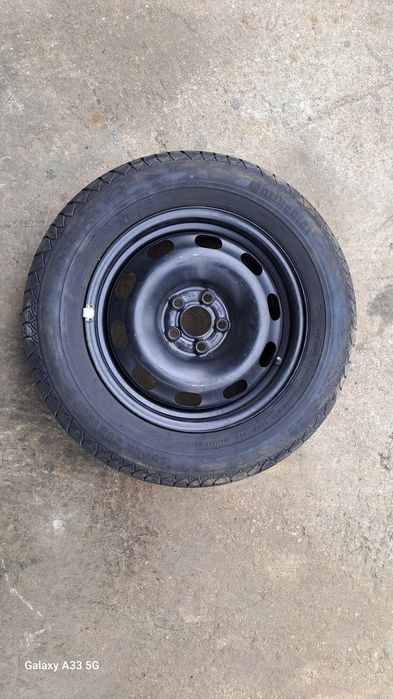 15 цола Резервна джанта 5х100 Ауди А3/Audi A3 гума 195/65/15