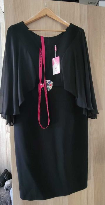 Rochie eleganta Francia Neagra