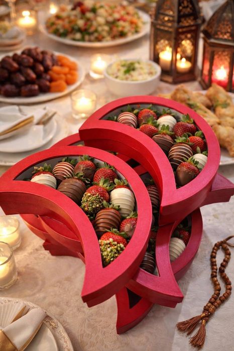 Клубника в шоколаде праздник подарок рамадан