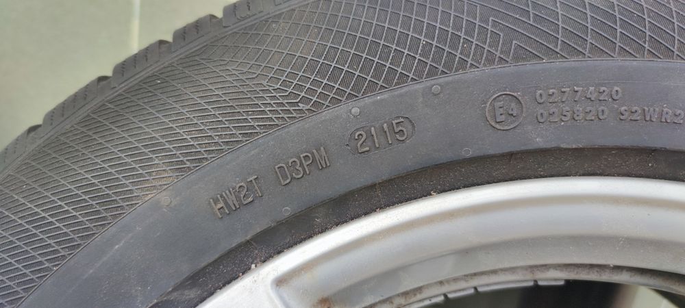 4 бр Зимни гуми Continental 255/55/18 и 4 бр джанти 18 цола