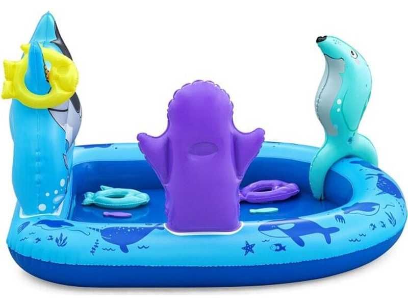 НОВИ! Детски надуваем басейн център Bestway Polar Pals