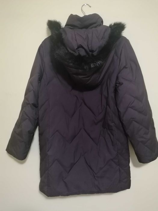 impecabila Geaca puf+pene , maro, C&A, 36 (38, M )