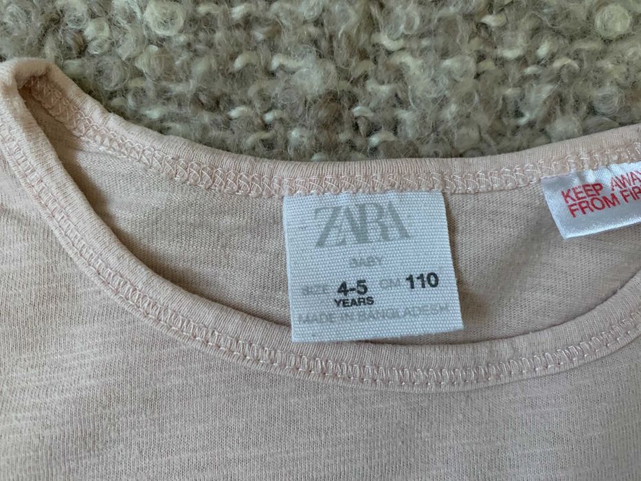 Сет от блузки с дълъг ръкав за момиче ZARA - 104/110 cm