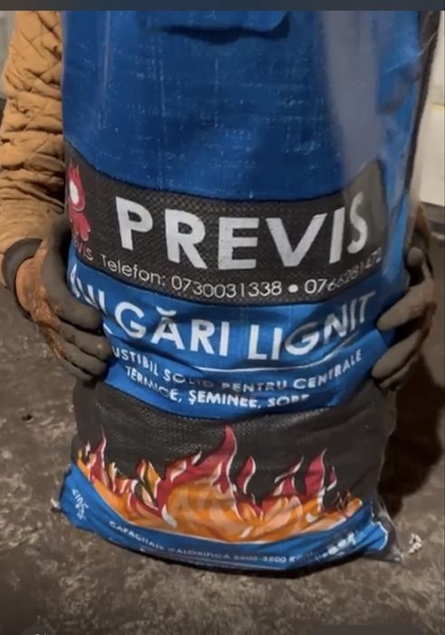CARBUNE  LIGNIT PREVIS Bulgare  Ambalat  La 25KG