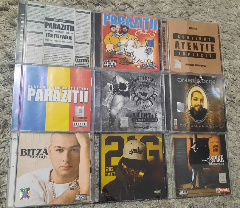 Vand lot cd uri de Hip Hop Romanesc