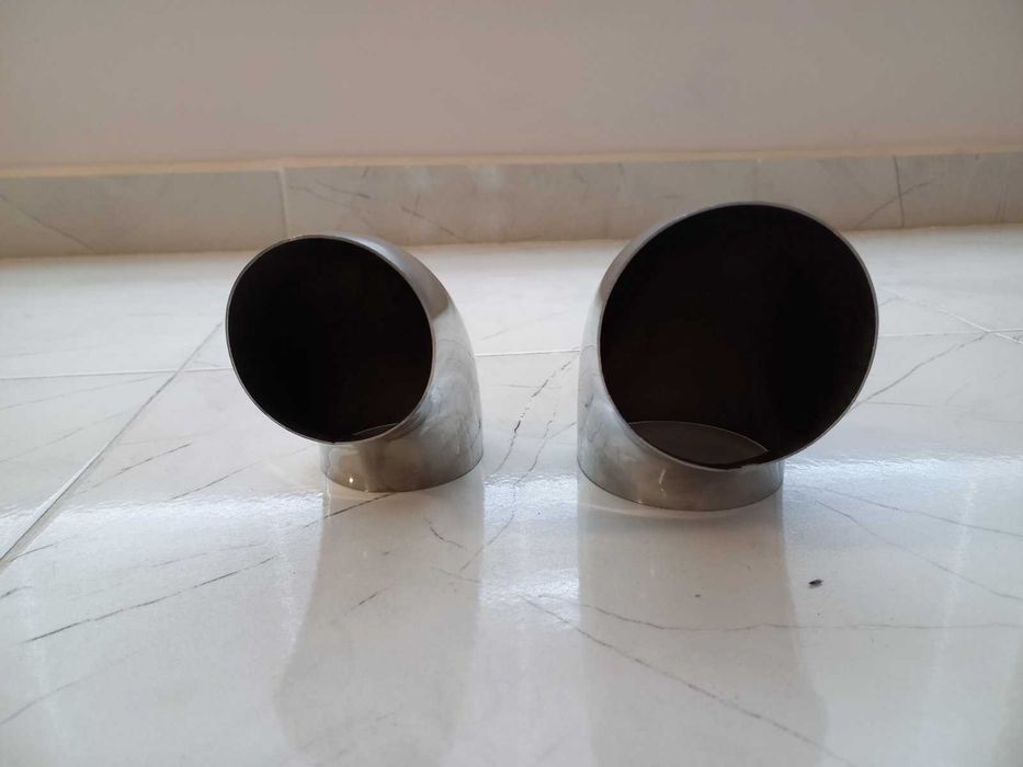 Kолена за генерация ф63,ф76 неръждавейка,изпускателна система