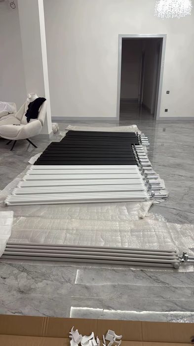 Установка радиатора батарей