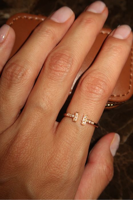 Золотое кольцо с бриллиантами