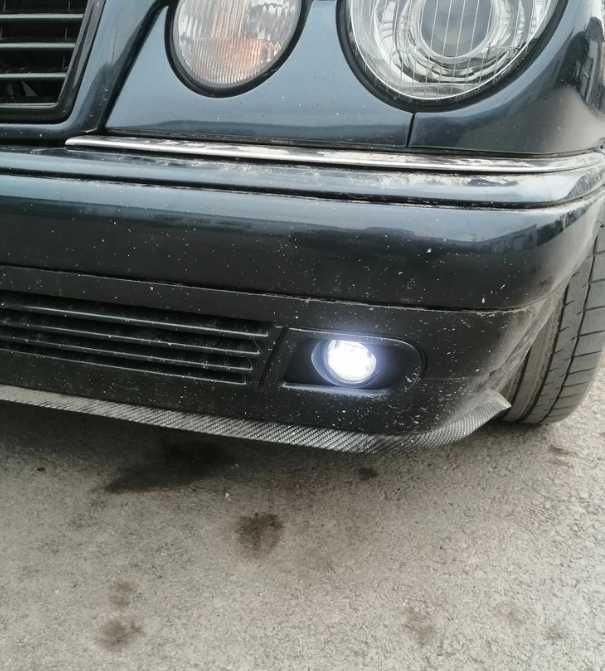 Bi LED противотуманные фары на Mercedes E-class W210