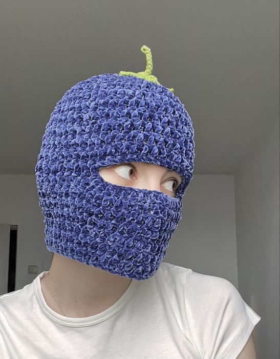 Balaclava cagula caciula crosetata manual model afina