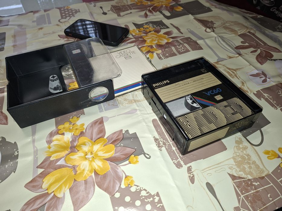 Caseta video Philips , pentru VCR, Betamax, anii 80', colecție