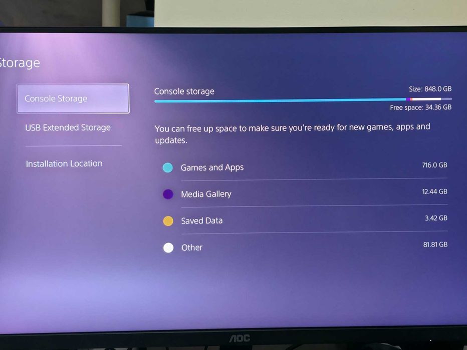 Playstation 5 Slim 1TB ( PS5 Slim 1TB ) диск версия - отлична