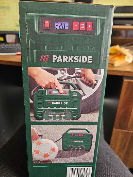 Преносим компресор Parkside