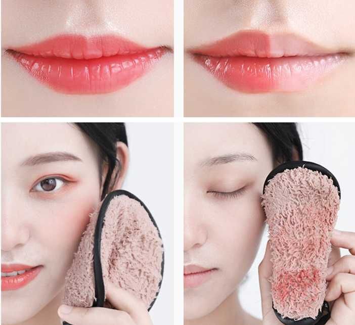 Микрофибърни тампони за почистване на лице и сваляне на грим