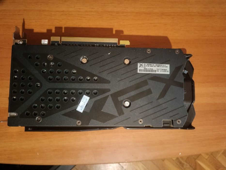 Placă video XFX AMD Radeon RX 580 8GB 2048SP – 256-bit