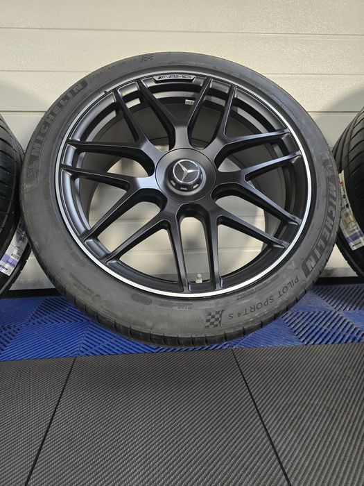 22" ОРИГИНАЛНИ AMG джанти GLE63 W167 + НОВИ Michelin Pilot Sport 4S