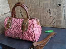 дамска чанта Steve Madden,плетена  кошница,сламена