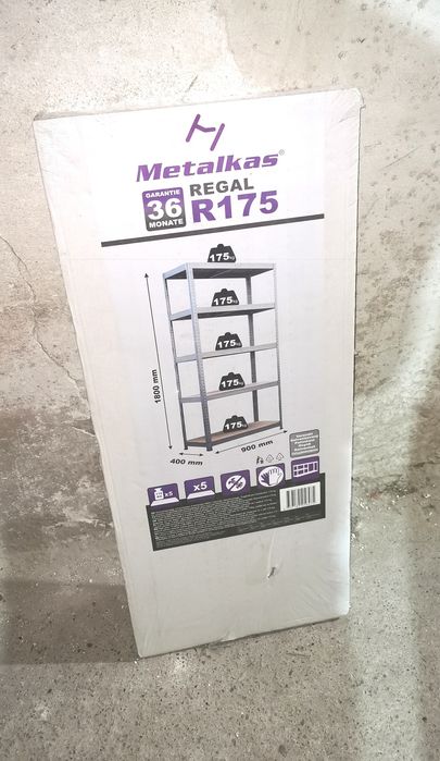 Vând Raft Metalic NOU 180 Cm/ 90Cm/ 40cm