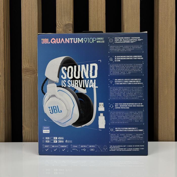 Casti JBL Quantum 910P Wireless White