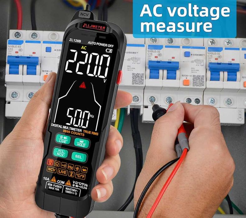 Multimetre digitale smart ZL128A si ZL128B cu scala automata