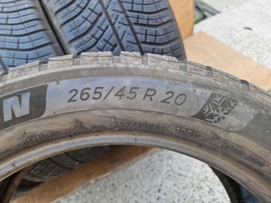 4 Michelin R20 265/45-295/40 Зимни гуми спорт пакет  DOT2618