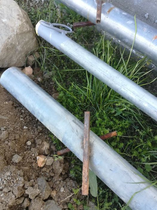 Поцинковани пилони / стълбове 7 метра