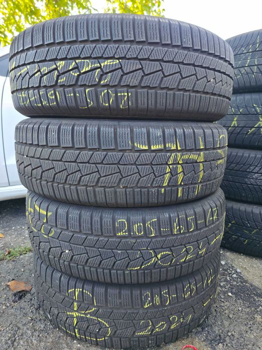 4 Anvelope de IARNA - 205/65/17 100H XL - Continental * OEM BMW X1 X2 - CA NOI - DOT 2025 !