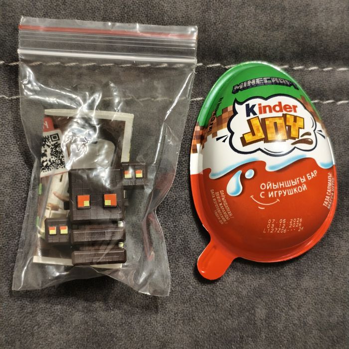 Kinder joy Minecraft