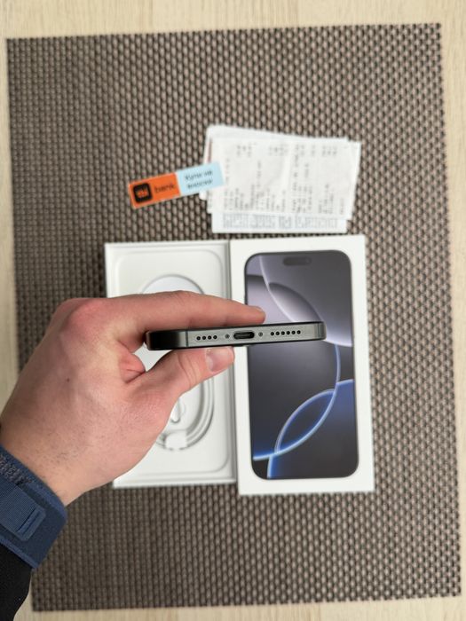 24М ГАР! 512Gb*ЛИЗИНГ* iPhone 16 Pro Max Black Titanium / Гаранция