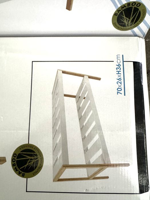 Suport incaltaminte, pantofar bambus