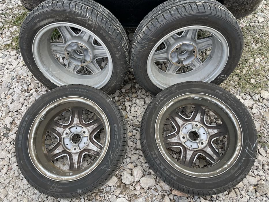 Джанти 15" 3x112 Smart 4j ET27 / 5.5j ET-1 С гуми 2022