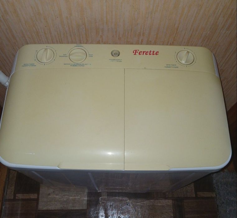 Продам стиральную машину  Ferette полуавтомат