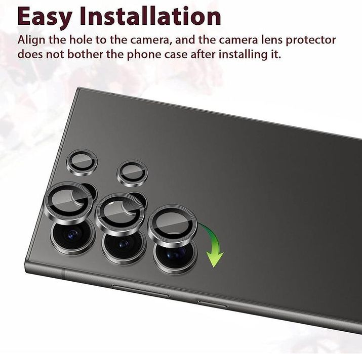 Рингове За Камера за Samsung Galaxy S25 / S24+ / S23 Ultra