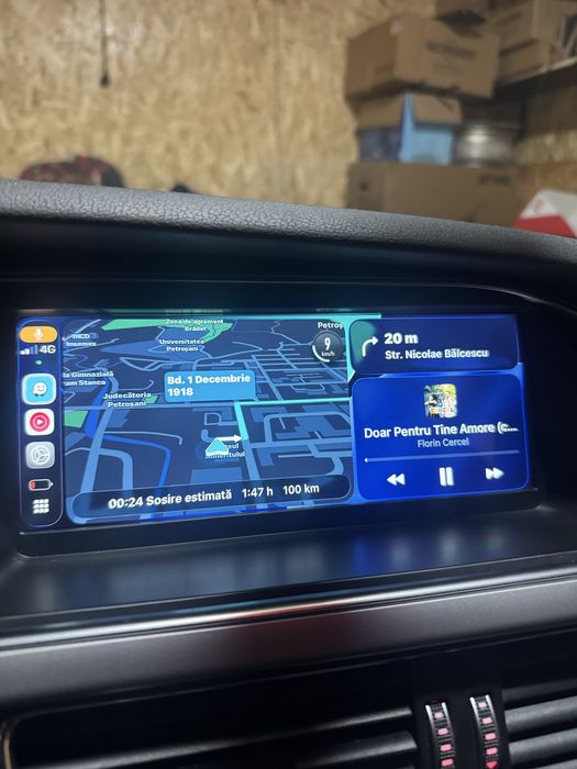 Apple Carplay touchscreen navigatie Audi