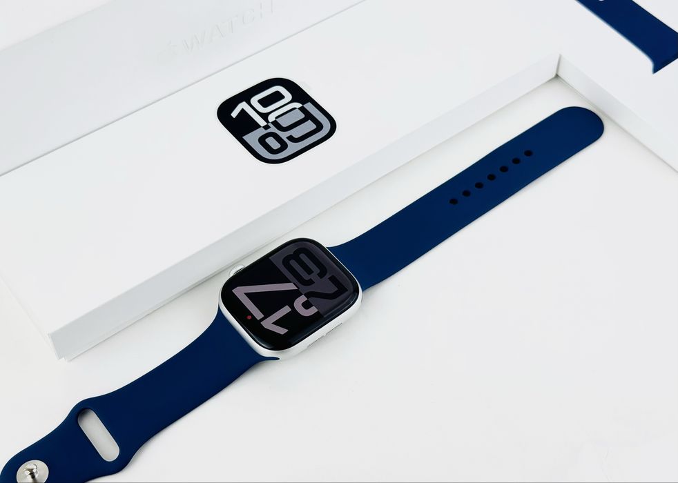 НОВ! Apple Watch 10 46mm Silver GPS 2г. Гаранция!