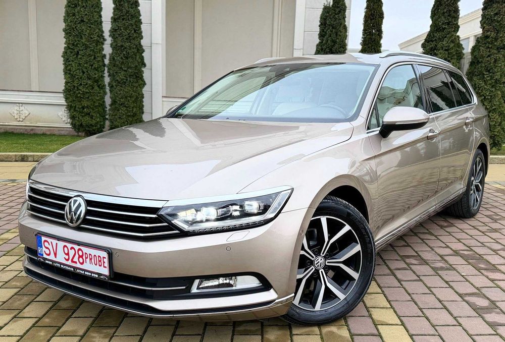 Volkswagen Passat B8 2.0 Tdi-190Cp/2016/Highline/DSG/Inmatriculat Ro