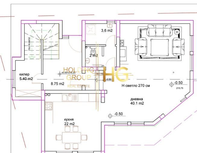 Продава се Къща в Варна, м-т Боровец - юг - 240 кв.м за 1292 €/кв.м - Снимка #3