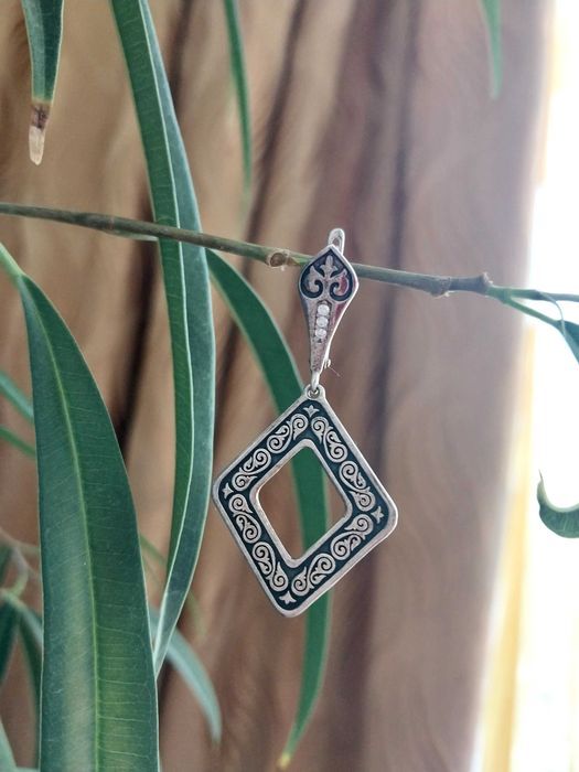 Серьги из серебра 925 пробы