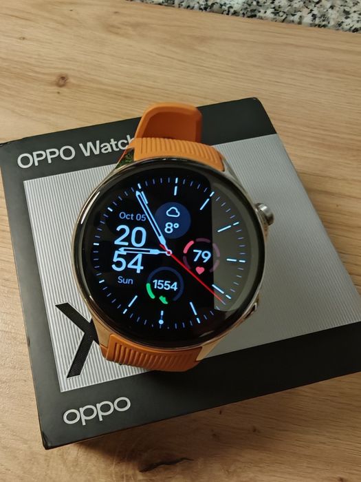Smartwatch OPPO Watch X, compatibil Android, Mars Brown