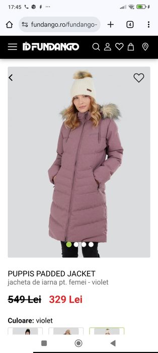 Geaca iarna Fundango XS(34)