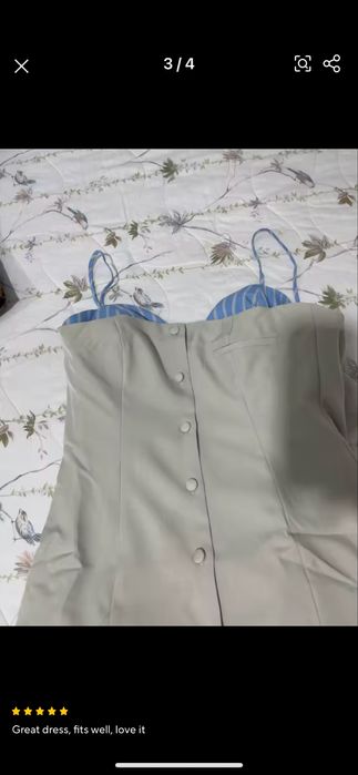 Хит рокля ZARA xs размер