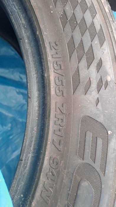 Летни гуми Kumho 215/55 r17 - 4 бр.